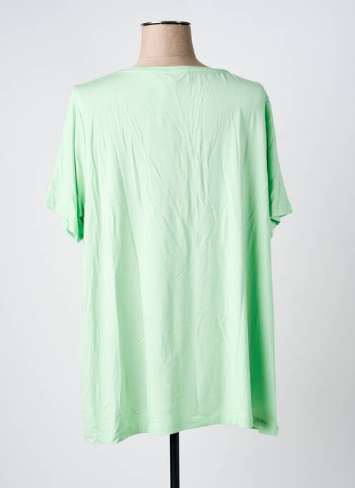 Tunique manches courtes vert YESTA femme