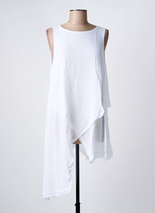 Tunique sans manche blanc MAT. femme