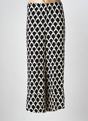 Pantalon 7/8 taille élastique taille normale noir G!OZE femme