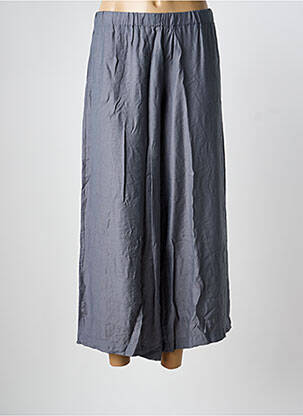 Pantalon 7/8 stretch taille normale gris POISSONS BLANCS femme