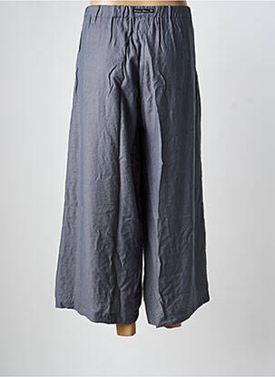 Pantalon 7/8 stretch taille normale gris POISSONS BLANCS femme