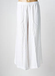 Pantalon 7/8 stretch taille normale blanc POISSONS BLANCS femme