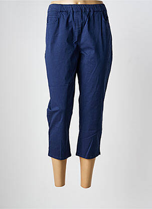 Pantacourt taille basse taille basse bleu FRANCE RIVOIRE femme