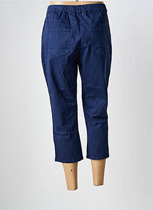 Pantacourt taille basse taille basse bleu FRANCE RIVOIRE femme