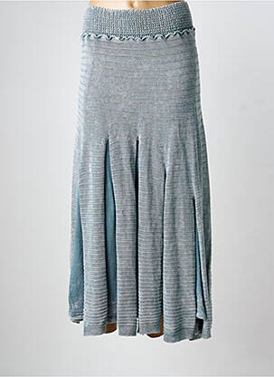 Jupe longue taille haute gris OLIVER JUNG femme