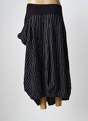 Jupe longue taille normale noir ALEMBIKA femme