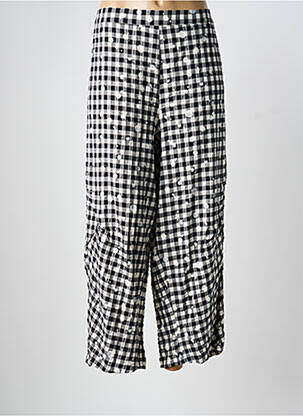 Pantalon 7/8 noir K-DESIGN femme