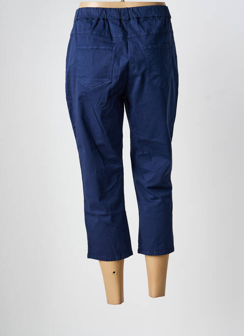 Pantacourt taille basse taille basse bleu FRANCE RIVOIRE femme