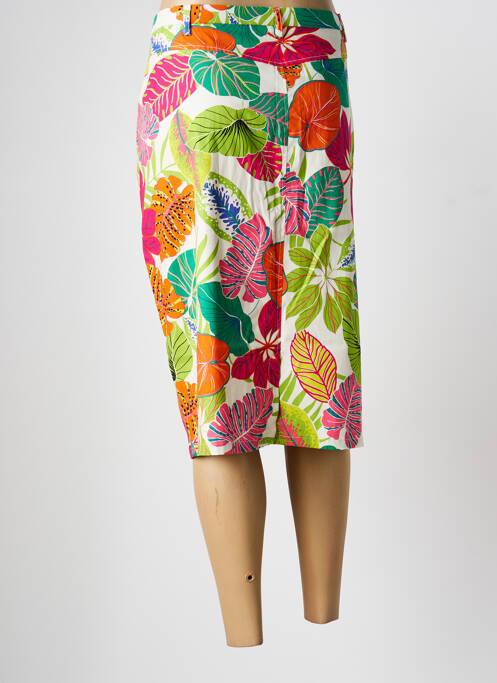 Jupe mi-longue vert FRANCE RIVOIRE femme