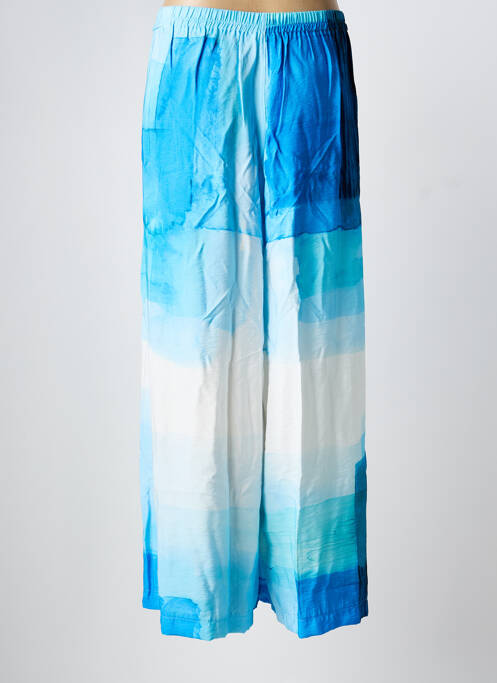 Pantalon 7/8 bleu K-DESIGN femme