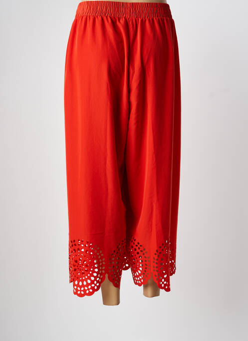 Pantalon 7/8 orange MAT. femme