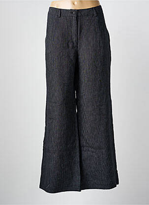 Pantalon flare taille élastique taille haute noir MES SOEURS ET MOI femme