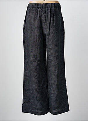 Pantalon flare taille élastique taille haute noir MES SOEURS ET MOI femme