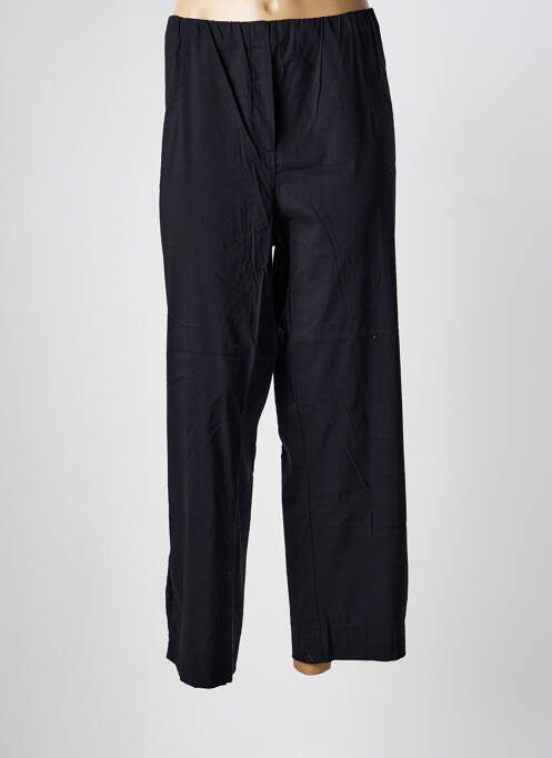 Pantalon droit noir POISSONS BLANCS femme