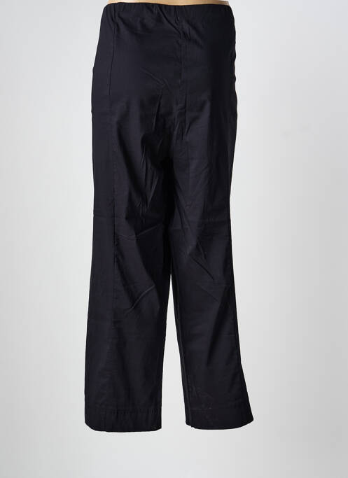 Pantalon droit noir POISSONS BLANCS femme