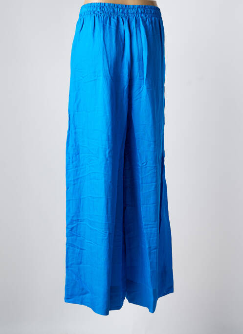 Pantalon large bleu MAT. femme
