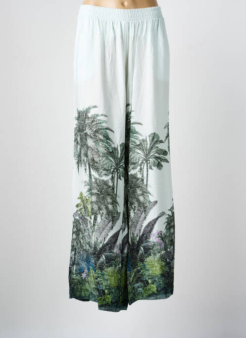 Pantalon large vert MAT. femme