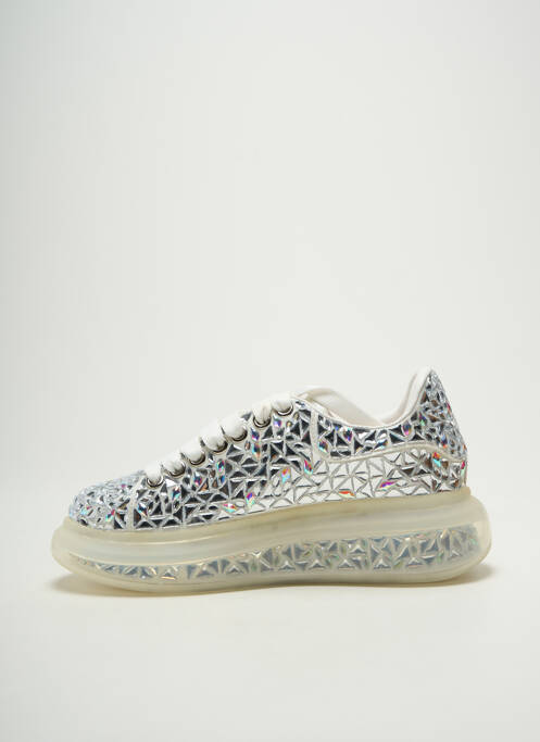 Baskets argent EXÉ femme