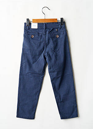Pantalon chino stretch taille ajustable bleu MAYORAL garcon