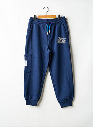 Jogging sérigraphie floquée taille élastique bleu KAPORAL garçon