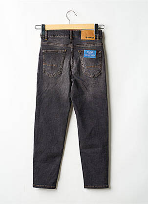 Jeans coupe droite stretch taille ajustable gris GARCIA garçon