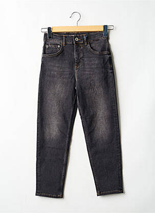 Jeans coupe droite stretch taille ajustable gris GARCIA garçon