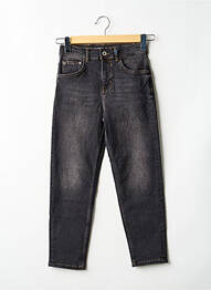 Jeans coupe droite stretch taille ajustable gris GARCIA garcon