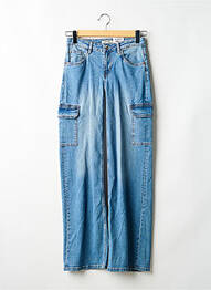Jeans coupe large taille ajustable bleu GARCIA garcon