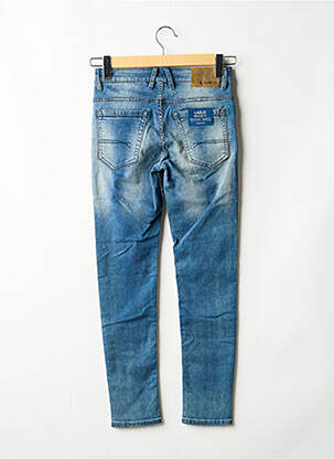 Jeans coupe slim stretch taille ajustable bleu GARCIA garçon