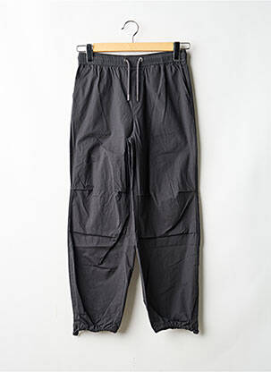 Pantalon large tissage popeline taille ajustable gris GARCIA garcon