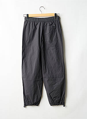 Pantalon large tissage popeline taille ajustable gris GARCIA garcon