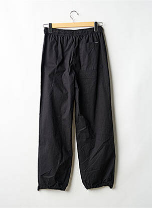 Pantalon large tissage popeline taille ajustable noir GARCIA garcon