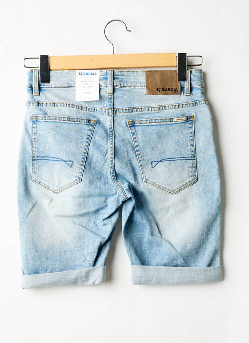 Bermuda tissage denim taille ajustable bleu GARCIA garcon