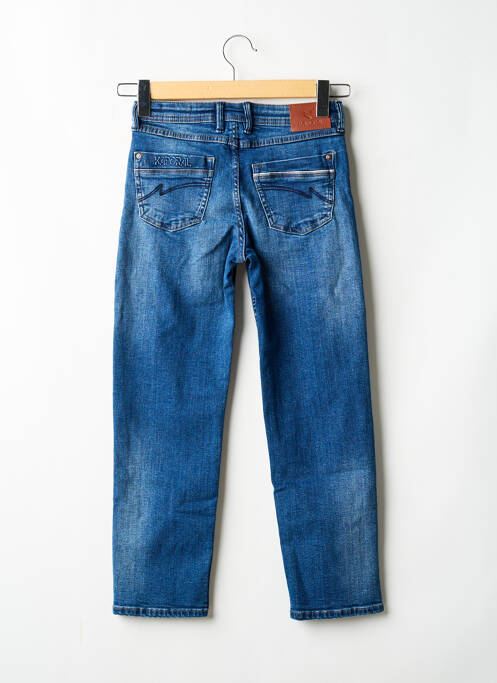 Jeans coupe droite bleu KAPORAL garçon