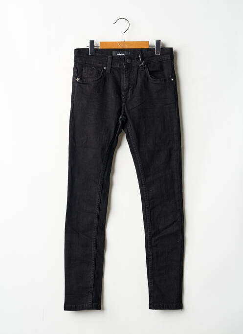 Jeans coupe slim noir KAPORAL enfant