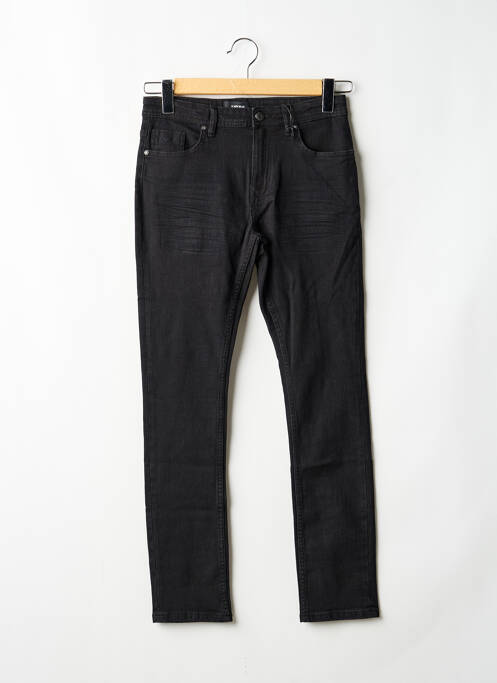 Jeans coupe slim noir KAPORAL enfant