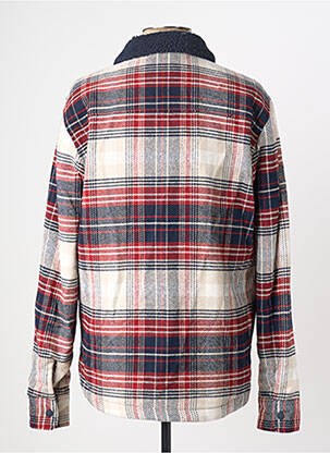 Veste casual fermeture boutonnée sur le devant rouge GARCIA homme