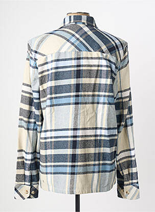 Chemise manches longues poches bleu GARCIA homme