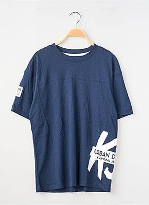 T-shirt stretch manches courtes bleu KAPORAL garcon