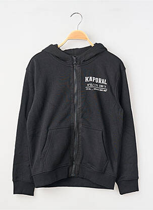 Veste casual poignets poignets élastiqués noir KAPORAL garçon