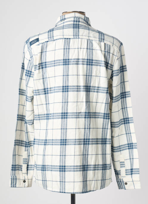Chemise manches longues poches blanc OXBOW homme