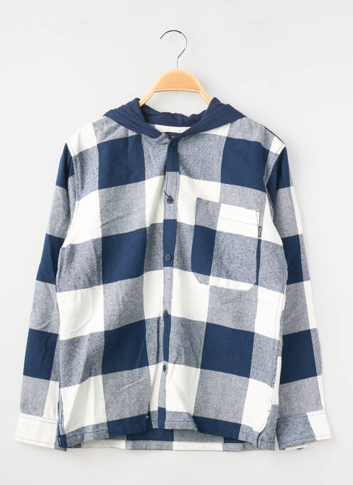 Chemise manches longues poignets boutonnés bleu TIFFOSI garcon