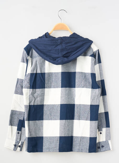 Chemise manches longues poignets boutonnés bleu TIFFOSI garcon