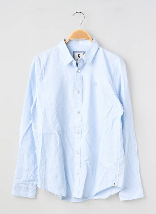 Chemise manches longues bleu GARCIA garçon
