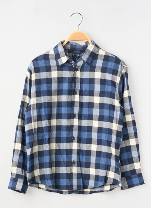Chemise manches longues bleu TIFFOSI garçon