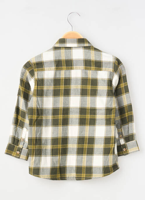 Chemise manches longues vert MAYORAL garçon