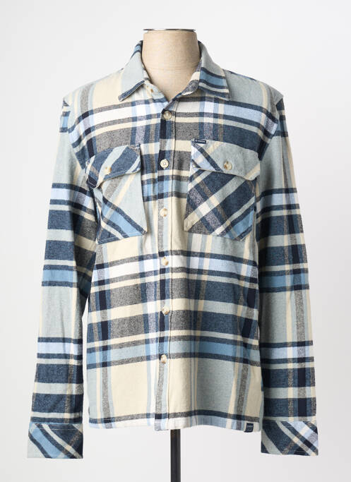 Chemise manches longues bleu GARCIA homme