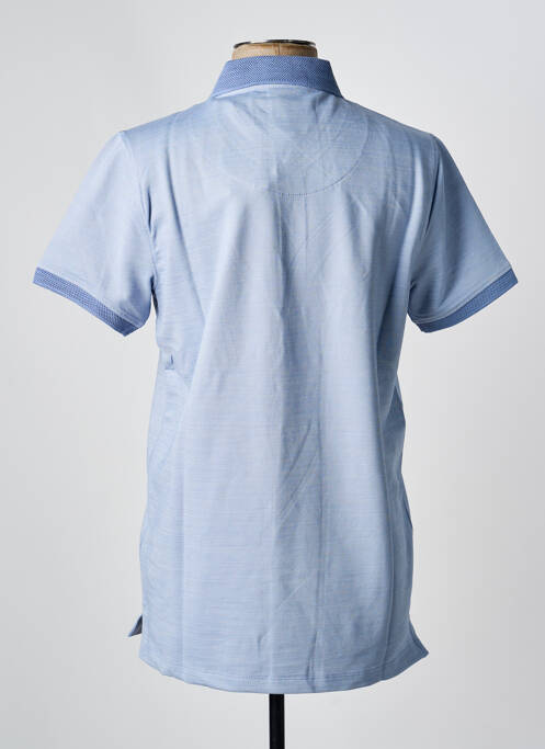 Polo coupe droite manches courtes bleu FERRE homme