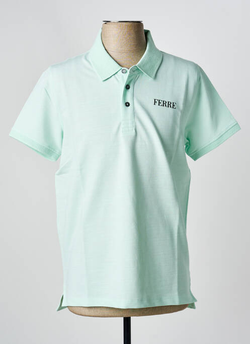 Polo vert FERRE homme