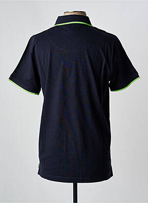 Polo coupe droite manches courtes bleu fonce FERRE homme
